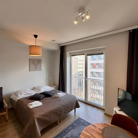 Kotimaailma - Moderni Ydinkeskustan Yksioe - Aleksanterinkatu Apartamento Tampere